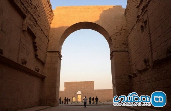 گردشگران بار دیگر به ویرانه های شهر باستانی هترا در عراق بازگشتند