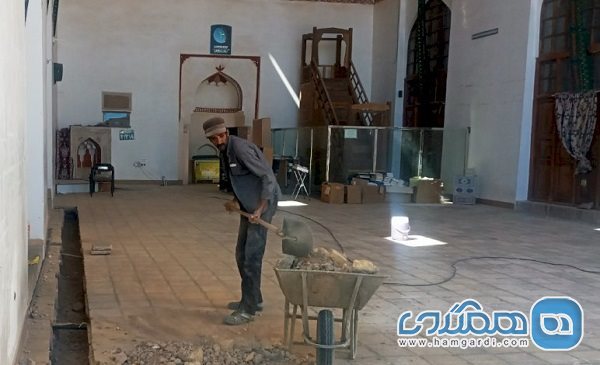 نصب و راه اندازی تاسیسات سرمایشی و گرمایشی مسجد جامع قاین
