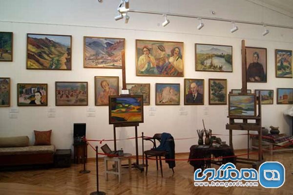 خانه موزه مارتیروس ساریان یکی از موزه های دیدنی ارمنستان است