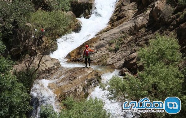 آبشار طوف کما یکی از بهترین جاذبه های طبیعی استان خوزستان است