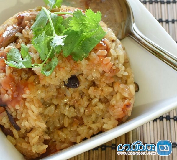 برنج روغنی یکی از خوشمزه ترین غذاهای کشور تایوان به شمار می رود