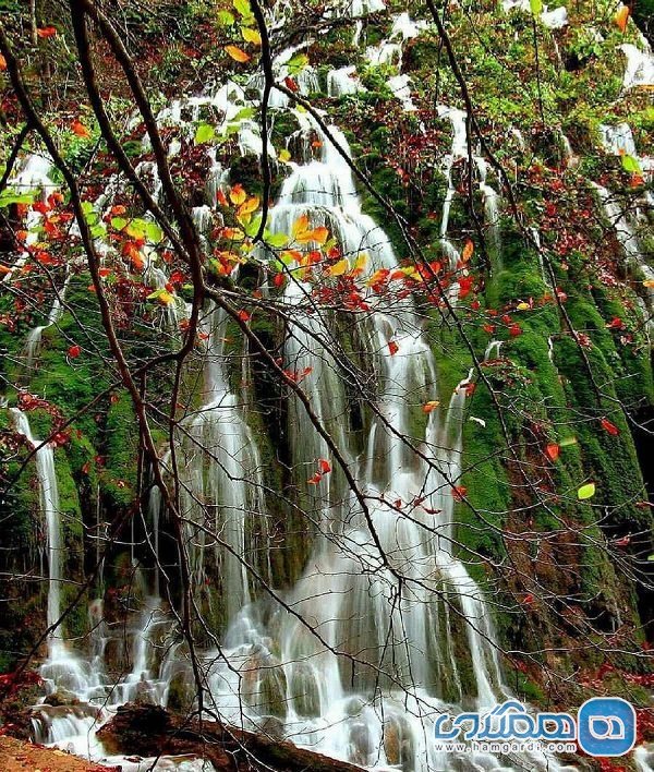 آبشار اوبن یکی از زیباترین جاذبه های طبیعی استان مازندران است