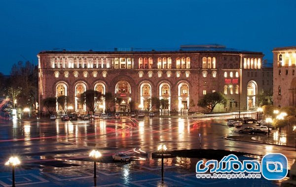 هتل جمهوری یکی از برترین هتل های ایروان به شمار می رود