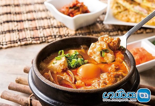 سوندوبو جیگائه یکی از برترین غذاهای کره جنوبی است
