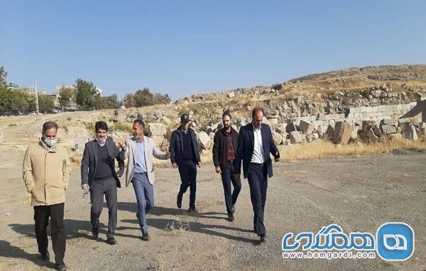 تاکید بر ضرورت ساماندهی ورودی و مسیر دسترسی معبد آناهیتای کنگاور