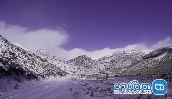 قله برفکه یکی از جاذبه های طبیعی استان سمنان است