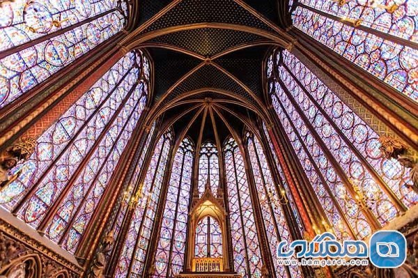 کلیسای سنت شاپل یکی از دیدنی های معروف پاریس است