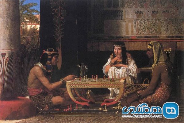 شطرنج بازان مصری ۱۸۶۵