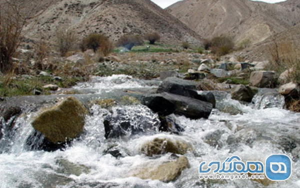 رودخانه ششمند یکی از جاذبه های گردشگری خراسان رضوی است