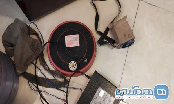 2 حفار غیرمجاز در بازدید از منزل شخصی در چالوس دستگیر شدند