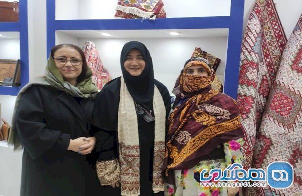 گفته های مریم جلالی در حاشیه بازدید از نمایشگاه گردشگری و صنایع دستی