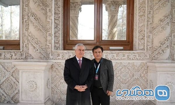 سفیر تاجیکستان با هیات همراه از موزه سینمای ایران بازدید کرد