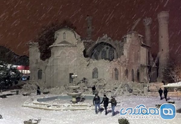 مسجد جدید (Yeni Cami) ملطیه، پس از زلزله