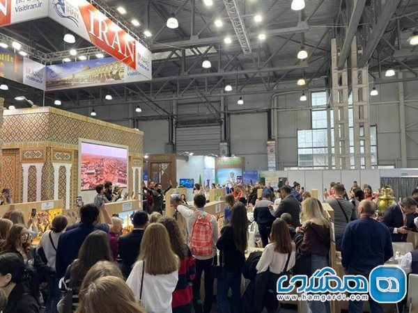 غرفه ایران به عنوان بهترین غرفه نمایشگاه گردشگری MITT مسکو انتخاب شد