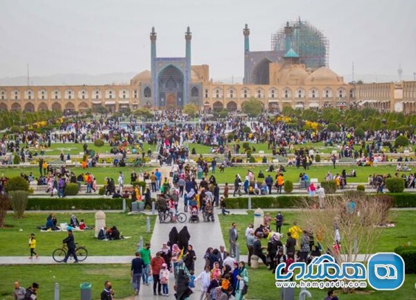 حدود 7 میلیون گردشگر نوروزی وارد اصفهان شدند
