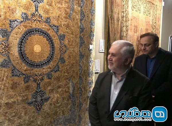 قائم مقام وزیر میراث فرهنگی کشور از موزه فرش بازدید کرد