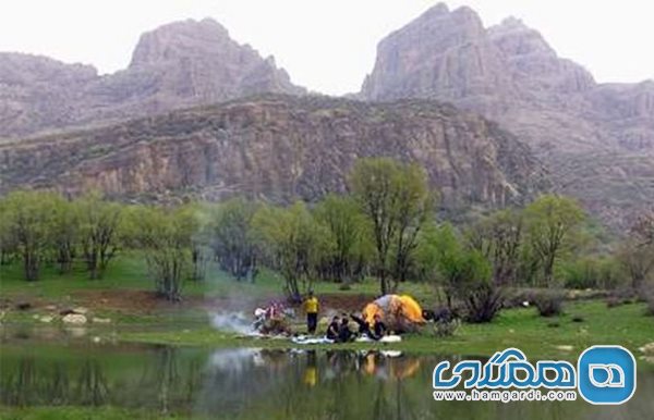 تالاب ازگن یکی از جاذبه های گردشگری استان لرستان است