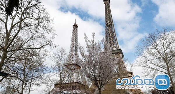 برپا کردن برجی کوچکتر در کنار ایفل اصلی صدای پاریسی ها را درآورده است