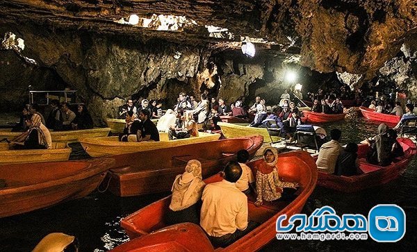 در تعطیلات عید فطر بیش از 24 هزار گردشگر از غار علیصدر بازدید کردند