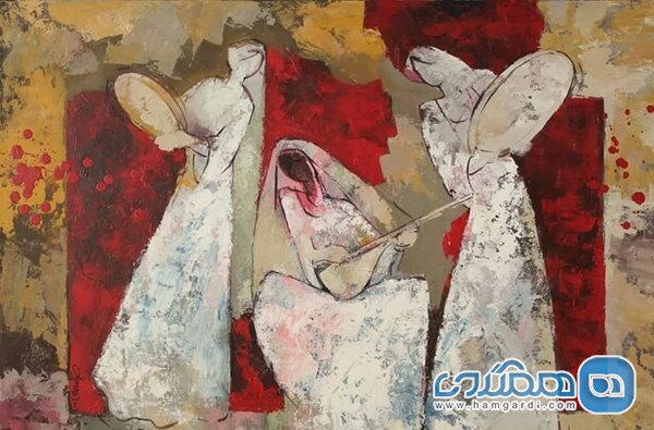 نمایشگاهی از جدیدترین آثار علی خسروی در نگارخانه سهراب برپا می شود