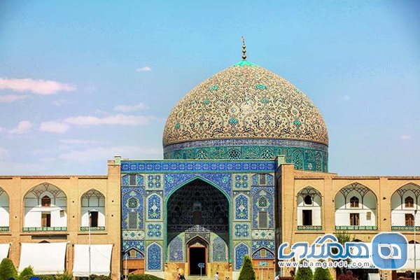 پایان فاز نخست مرمت گنبد مسجد شیخ لطف الله اصفهان