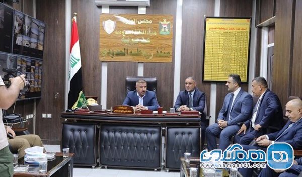 وزیر کشور عراق به منظور انجام مقدمات استقبال از زائران عاشورا و اربعین از گذرگاه زرباطیه بازدید کرد