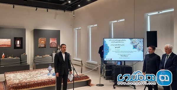 شروع به کار نمایشگاه صنایع دستی هنرمندان ایران در موزه کرملین شهر کازان