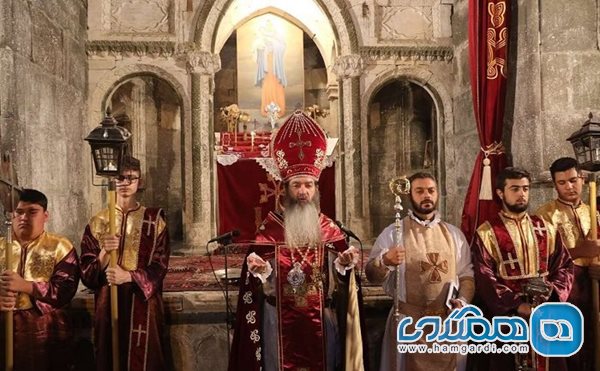 شصت و نهمین آیین مذهبی باداراک در قره کلیسا برگزار شد
