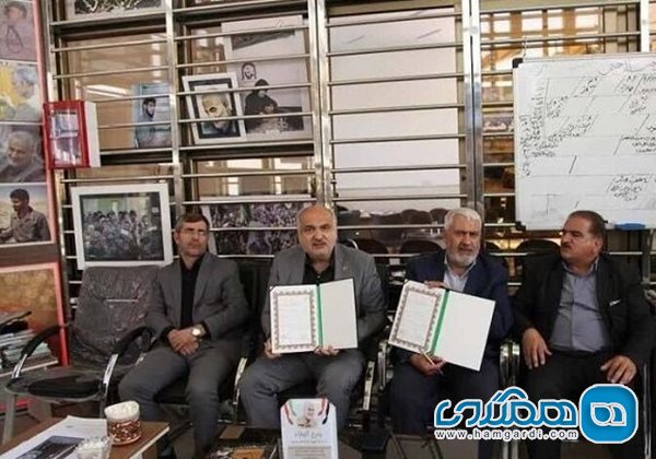 سه مجتمع بهداشتی و خدماتی به مدیر گلزار شهدای کرمان تحویل داده شد