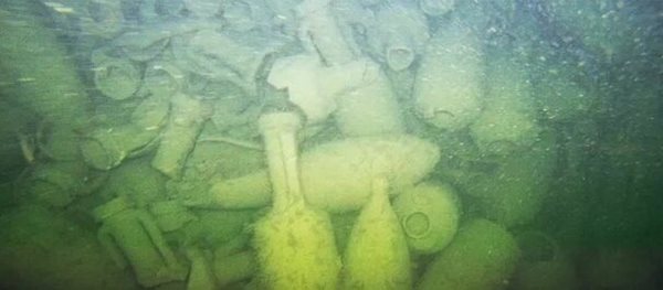 کشف بقایای یک کشتی رومی در اعماق دریای مدیترانه