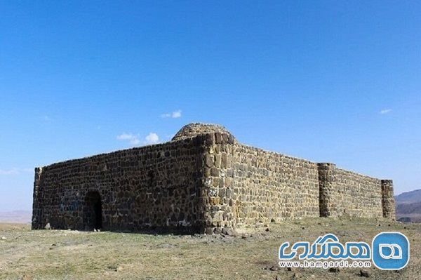 کاروانسرای شاه عباسی در محدوده شهرستان نیر اردبیل برای ثبت جهانی مرمت شد