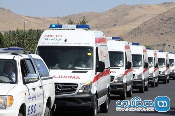 خدمات رسانی 500 نیروی اورژانس در استان کرمانشاه به زوار اربعین 