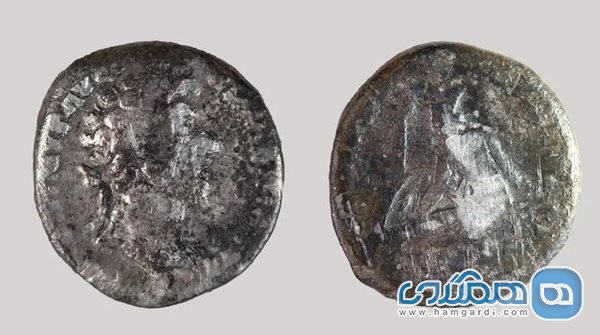پسر بچه ای در آلمان یک سکه نقره رومی را در مدرسه کشف کرد