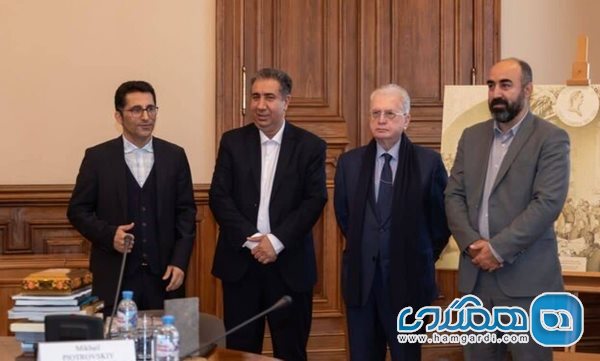 رئیس موزه ملی ایران با رئیس موزه آرمیتاژ رایزنی کرد