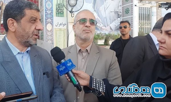 وزیر میراث فرهنگی کشور به استان کرمان سفر کرد