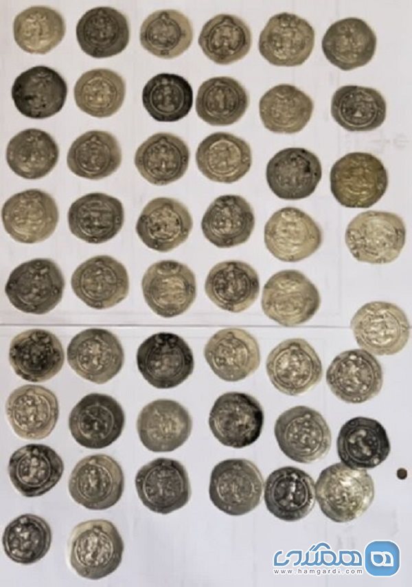 در جریان طرح یک دعوای حقوقی در شهرستان ممسنی 50 سکه دوره ساسانی کشف شد