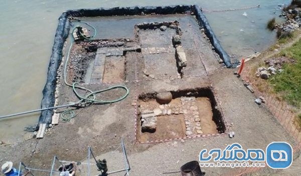 کشف یک ساختمان و گنجینه های یک شهر غرق شده باستانی در زیر آبهای یونان