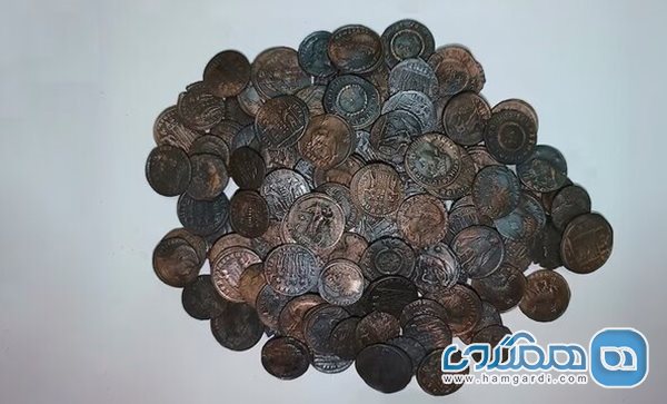 کشف سکه های باستانی برنز در زیر آبهای نزدیک سواحل ساردینیا