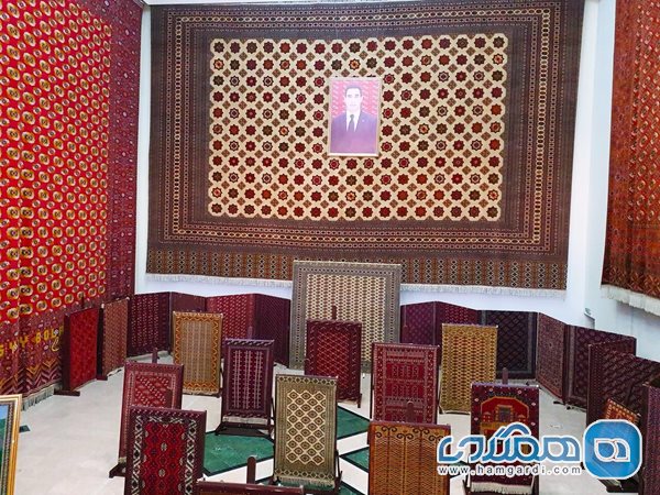 گزارشی از موزه ملی فرش دستبافت ترکمنستان 3