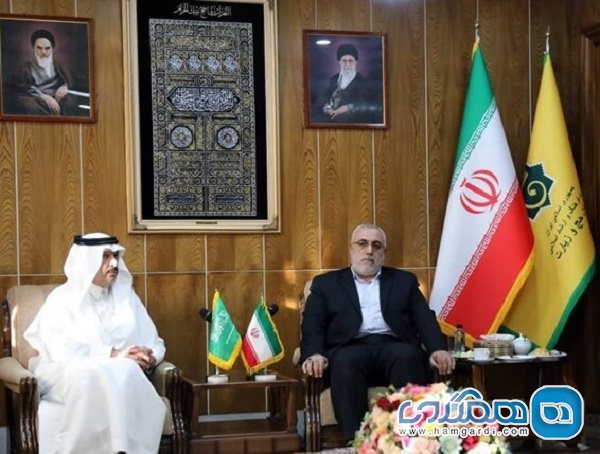 رئیس سازمان حج و زیارت با سفیر عربستان در ایران دیدار کرد