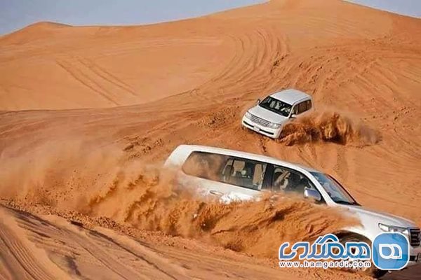 تفریحات هیجان انگیز همراه با بیابان گردی در دبی