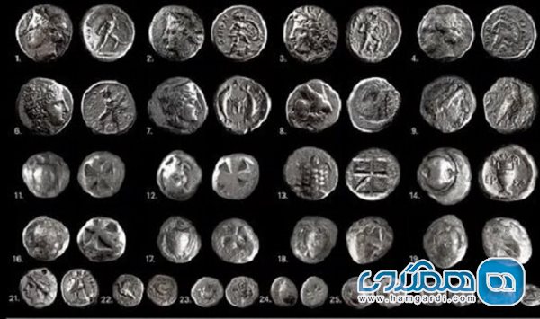 باستان شناسان در یکی از شهرهای باستانی یونان چندین سکه کمیاب را کشف کردند