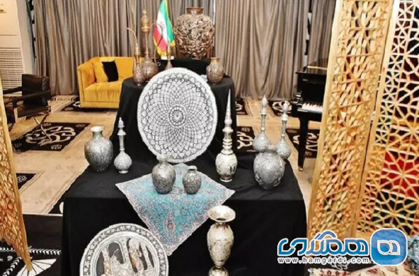 نمایشگاه صنایع دستی ایرانی و اسلامی در هتل شهر صوفیه برگزار شد