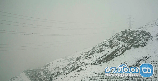 نگاهی به برف زمستانی توچال تهران 5