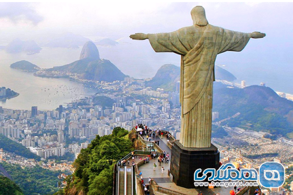 مجسمه حضرت مسیح در کشور برزیل
