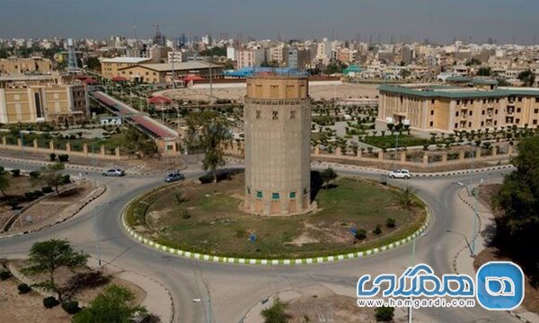 برج آب بوارده آبادان مرمت شد