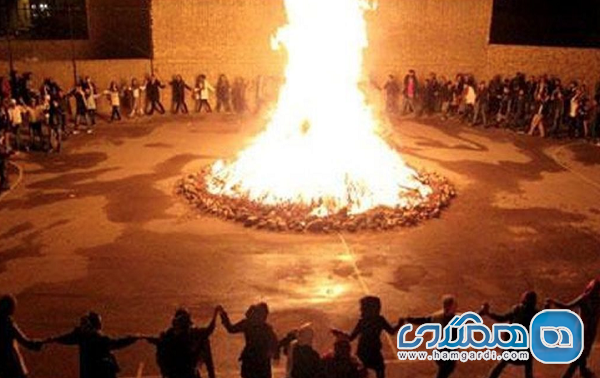 نگاهی به مراسم چهارشنبه سوری در استان آذربایجان غربی