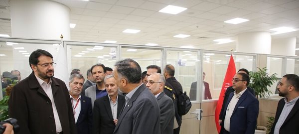 افتتاحیه پروژه های عمرانی و توسعه ای فرودگاه شهید هاشمی نژاد مشهد 4