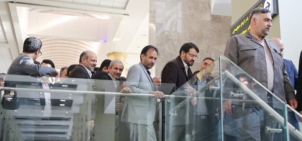 افتتاحیه پروژه های عمرانی و توسعه ای فرودگاه شهید هاشمی نژاد مشهد 2