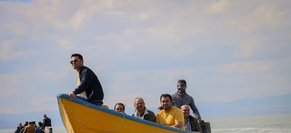 حضور مسافران نوروزی در کنار دریاچه ارومیه 6